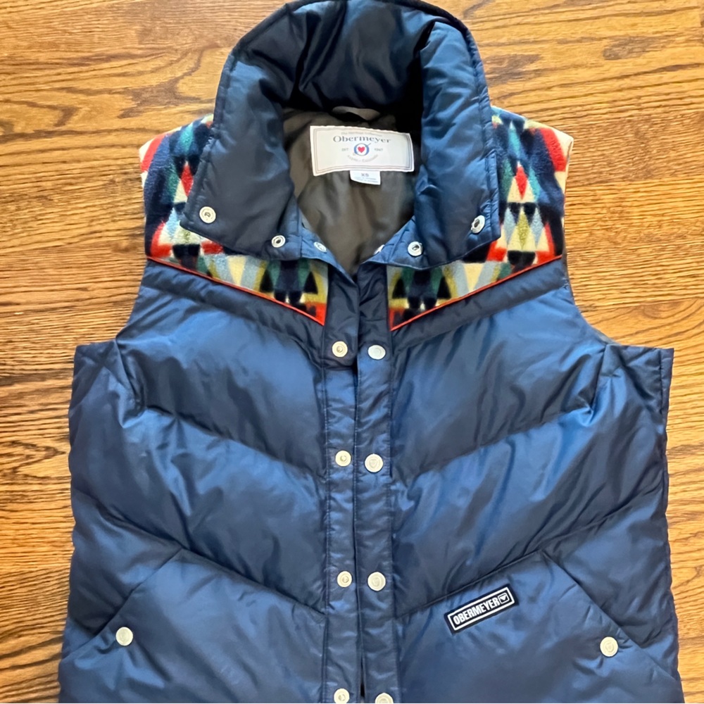 Obermeyer carson down Vest xs